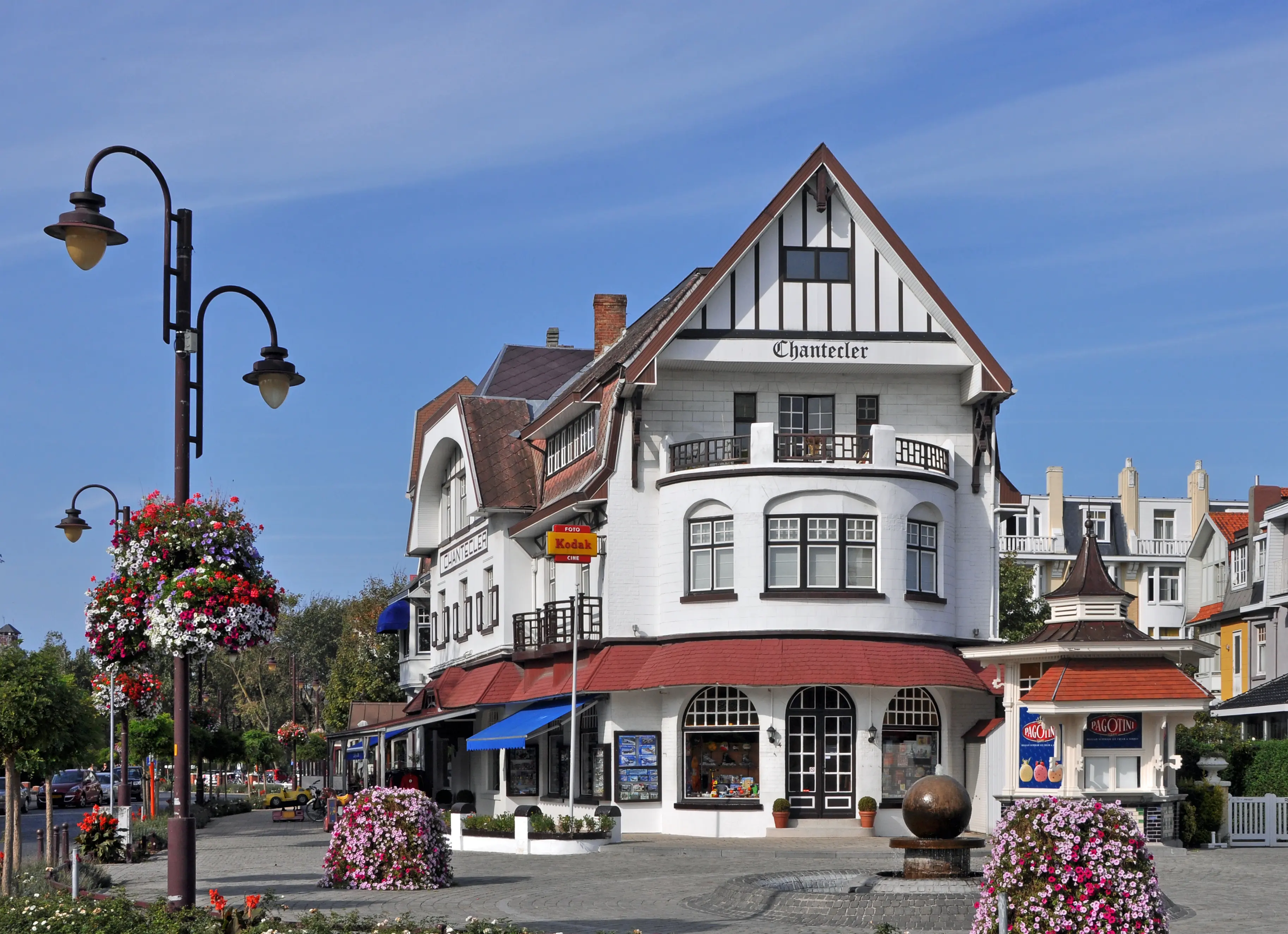 Villa Chantecler, Belle-Epoque-Architektur im Concessionsviertel von De Haan