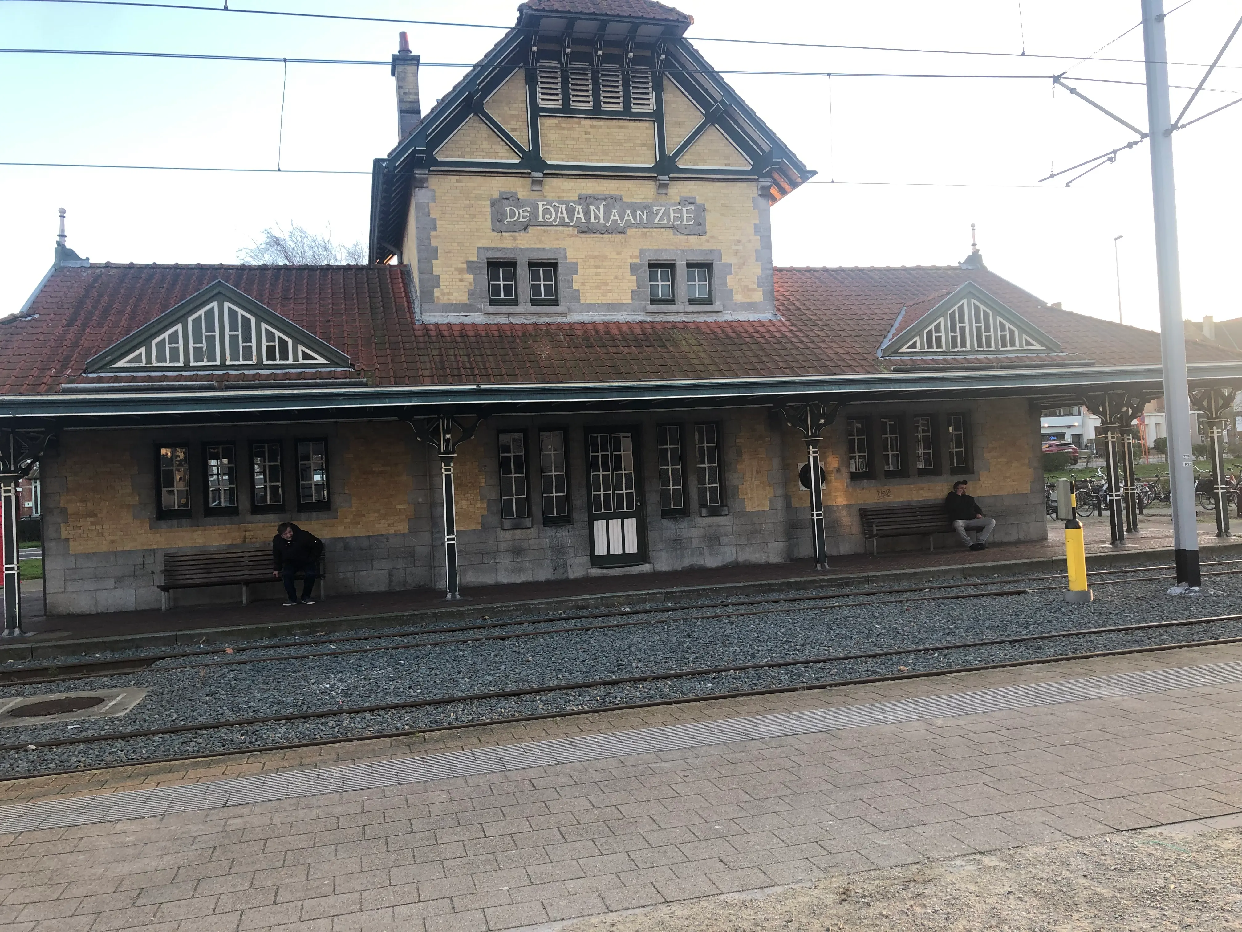 Das Tramhäuschen von De Haan aan Zee